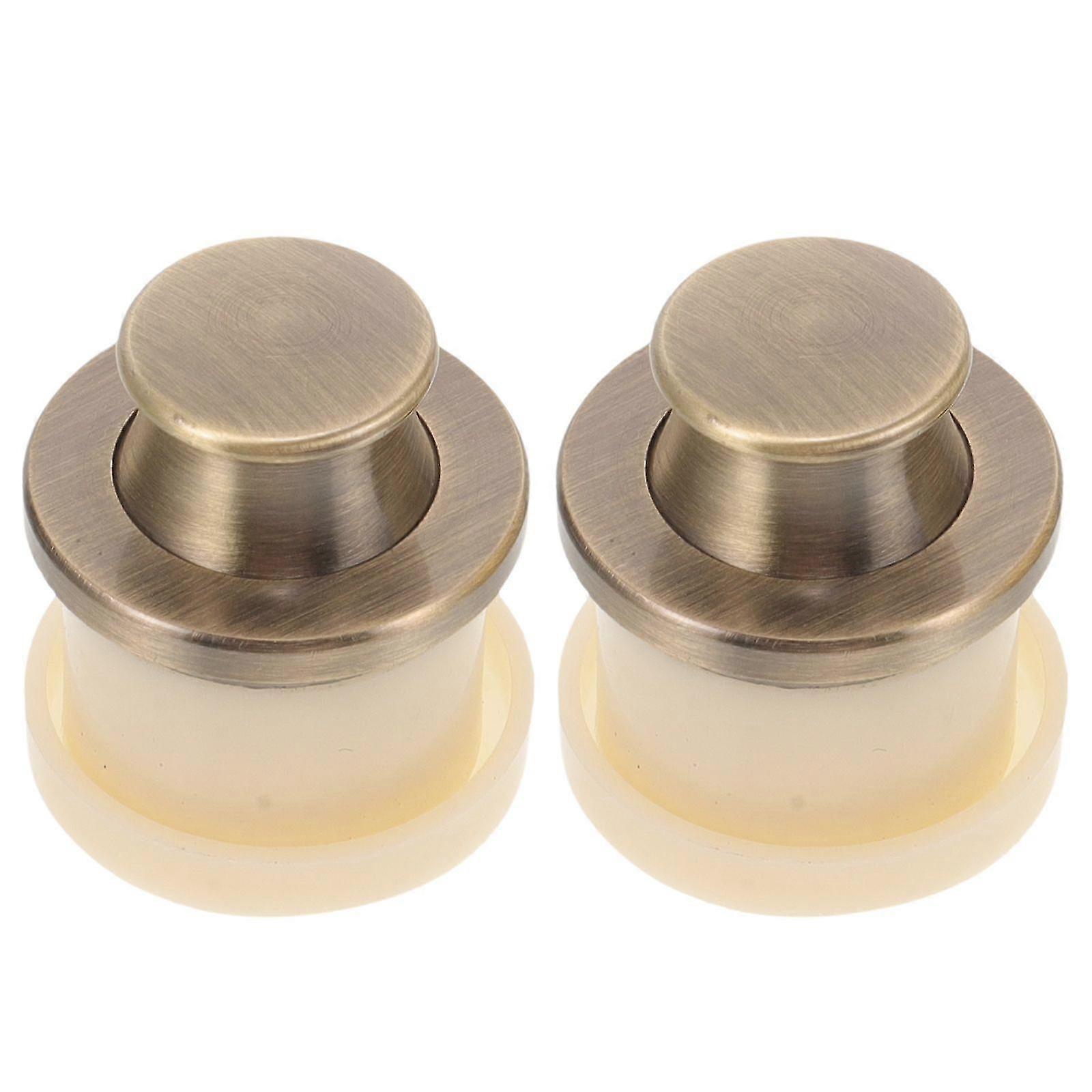 2pcs Stylish Metal Knobs for Drawer and Kitchen Cabinet Handles