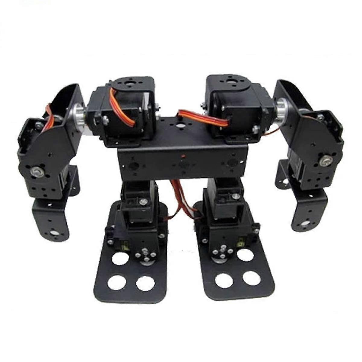 Humanoid Robot Kit with 8Degree Biped Motion and Full Bracket Set for DIY Educational Projects
