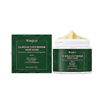 Hair Mask with Natural Avocado Oil for Moisturization & Damage Repair, 72-Hour Deep Repair Hair Mask for Stronger, Shinier Hair