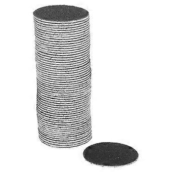 60Pcs Replacement Sandpaper Disk Discs for Electronic Foot File Callus Remover Tool(Specification 80)