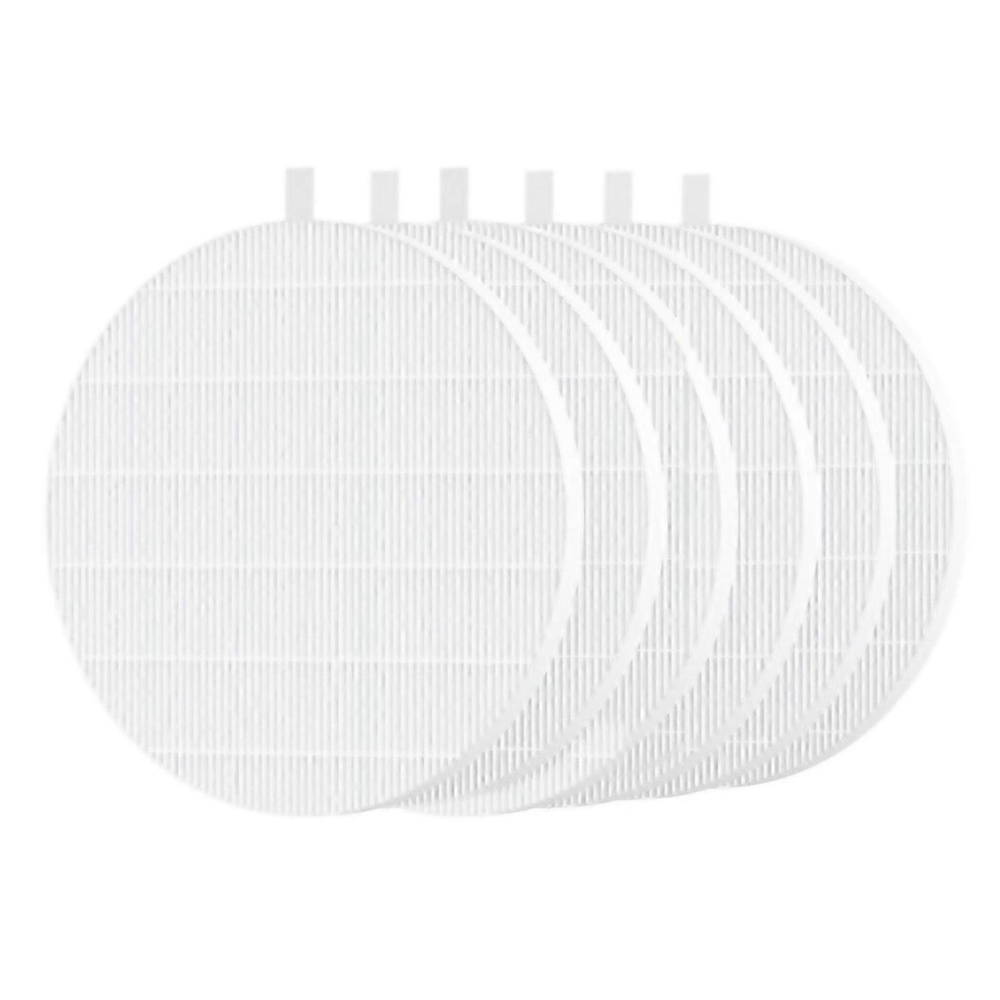 För 6pack Nail Dust Collector Filter För