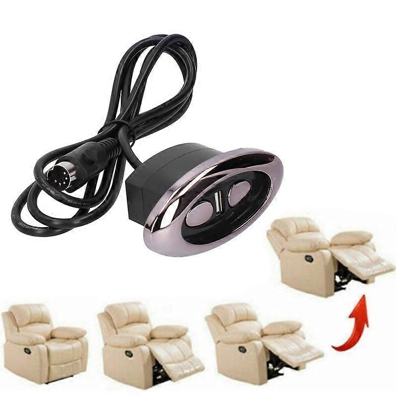 Controller Pin 5 Hand Button Controller Lift for Electric 2 Switch Recliner