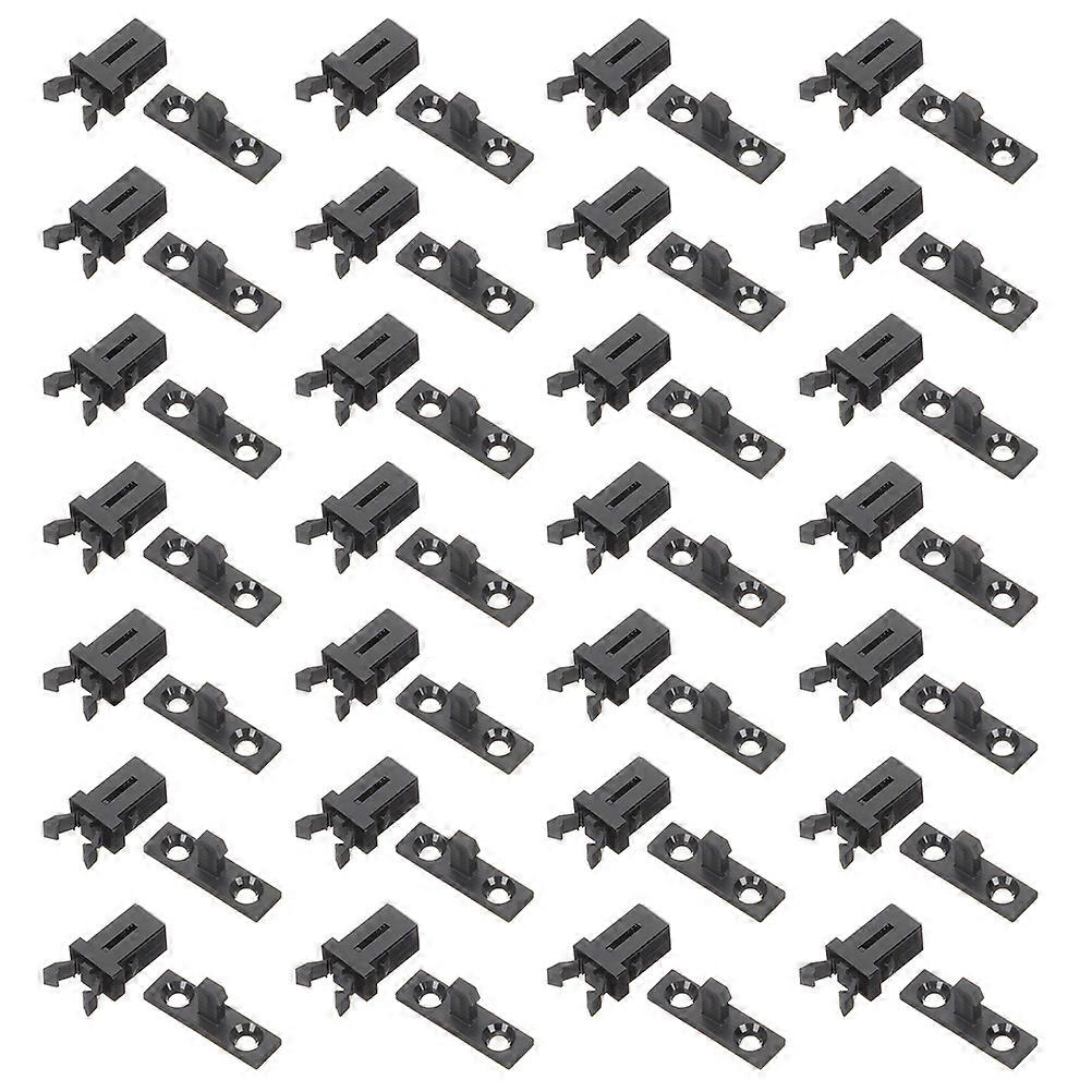 Self-Locking Switch Plastic Trash Can Lid Lock Replacement 1Set
