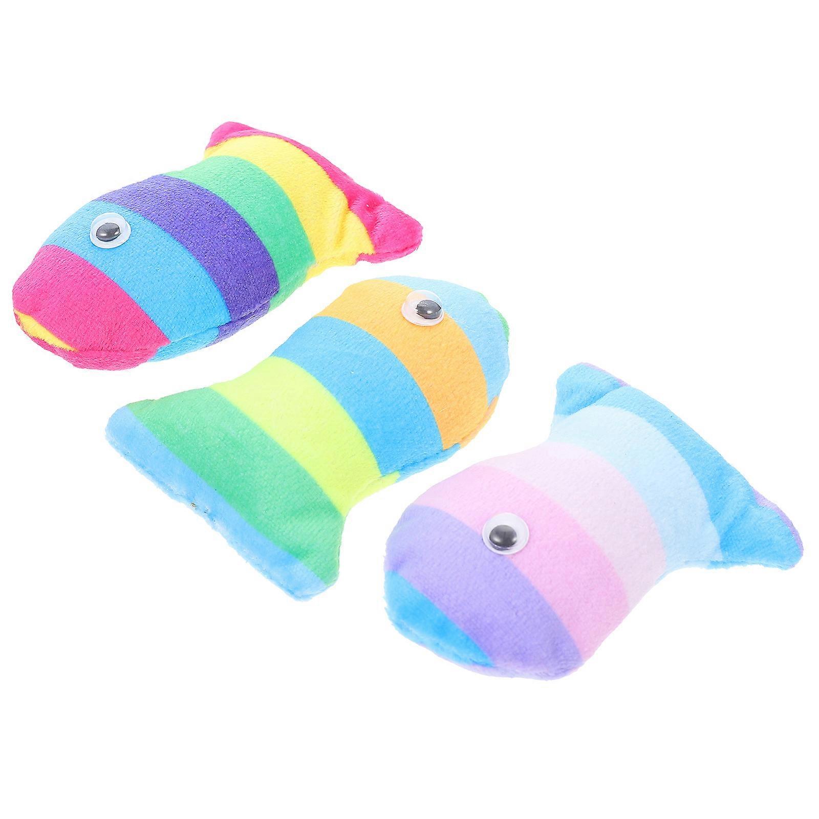 Assorted Color Catnip Toys for Cat Chewing 12Pcs Interactive Bite-Resistant Set