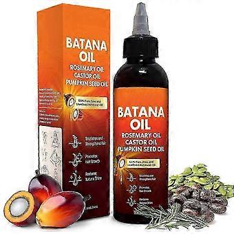 Batana Oil for Hair Growth, 4-in-1 Pure & Unrefined Honduran Oil with Rosemary, Castor, Pumpkin Seed Oil, Nourishes, Strengthens, Promotes Healthy