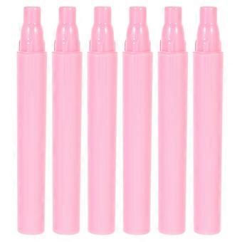 Silikon-Lippenpinsel-Lippenstiftapplikator für Zuhause, 6-teiliges Set