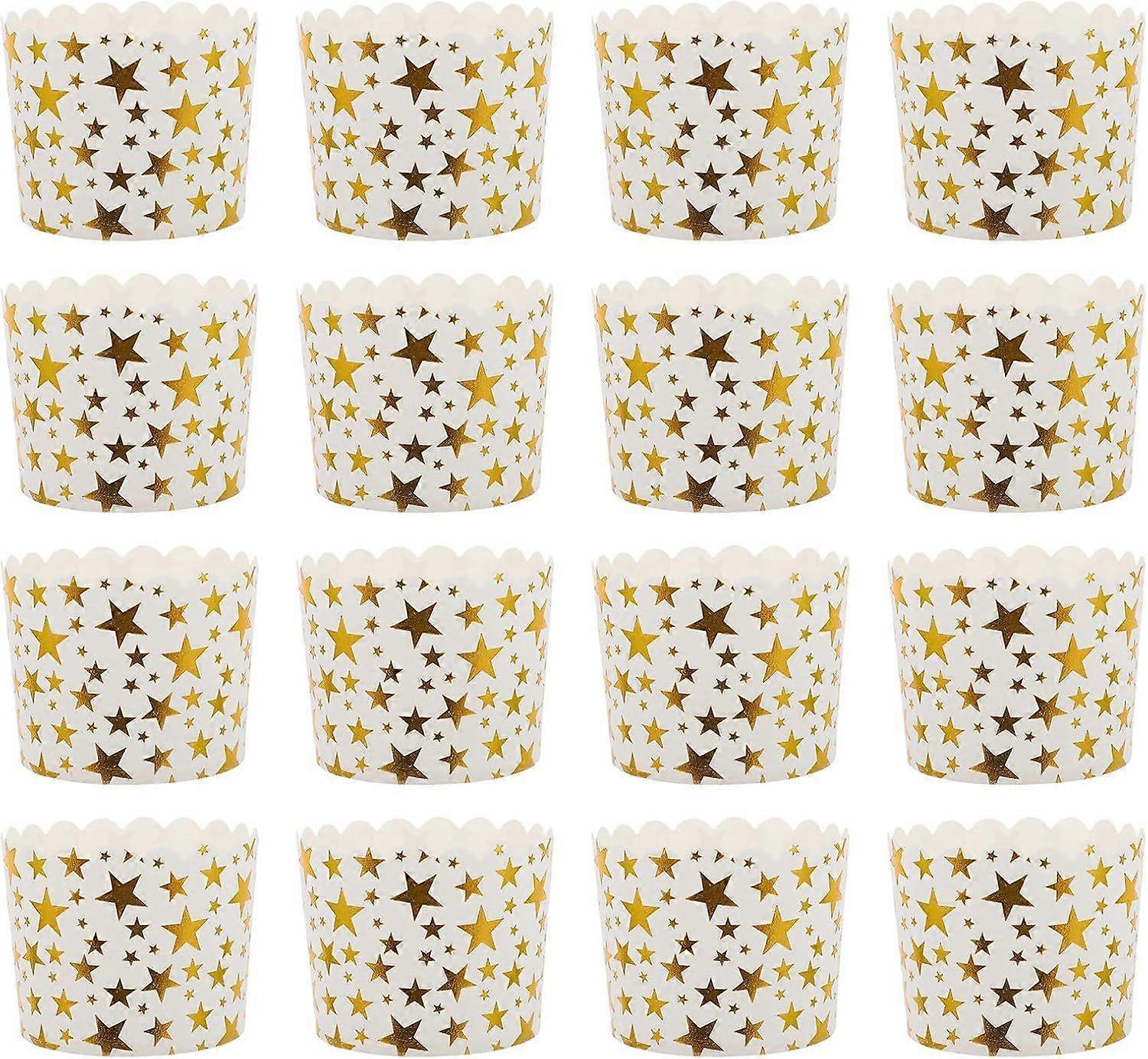 Disposable resistant Pattern Cupcake Holders Parties Muffin Medium
