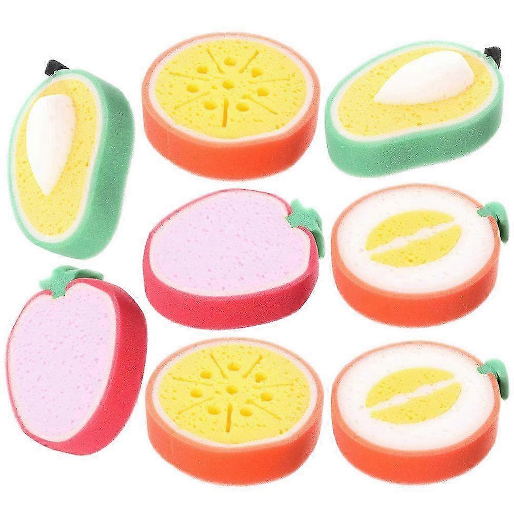 Kitchen Sponge Fruit-Shape Dish Cleaning Sponges for Absorbing 8Pcs Pack