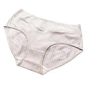 Maternity Underwear Pregnancy Postpartum Panties Under the Bump Bikinis L-3XL Size 40-110 KG Can Wear light grey