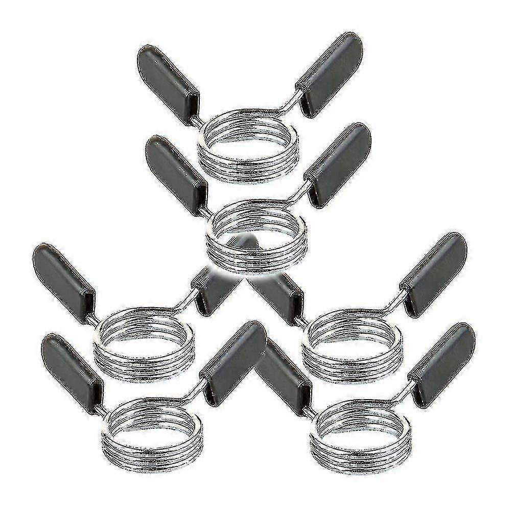 6Pcs Dumbbell Bar Spring Lock, Dumbbell Attachment (30Mm)
