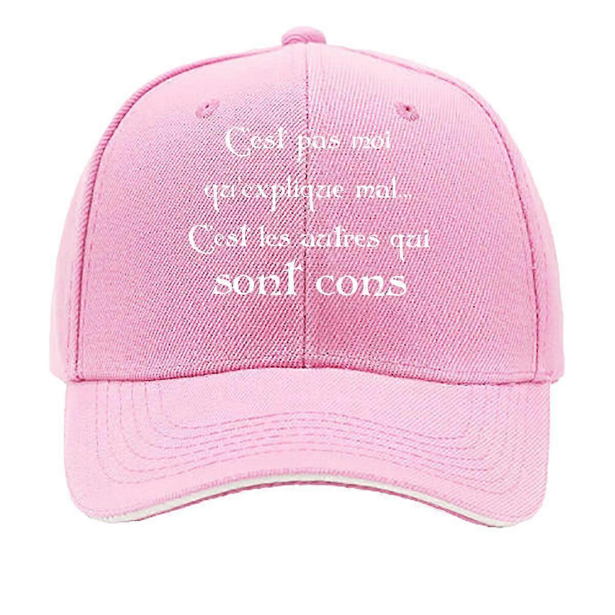 French Sarcasm Text Art Sandwich Baseball Cap