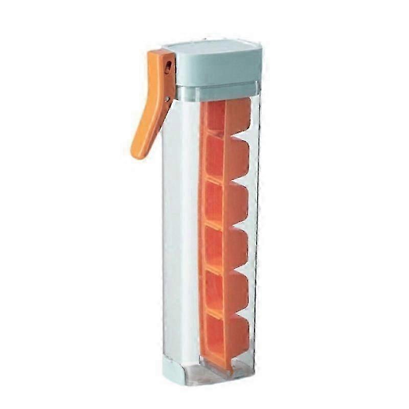 quick ice making tray with one hand press