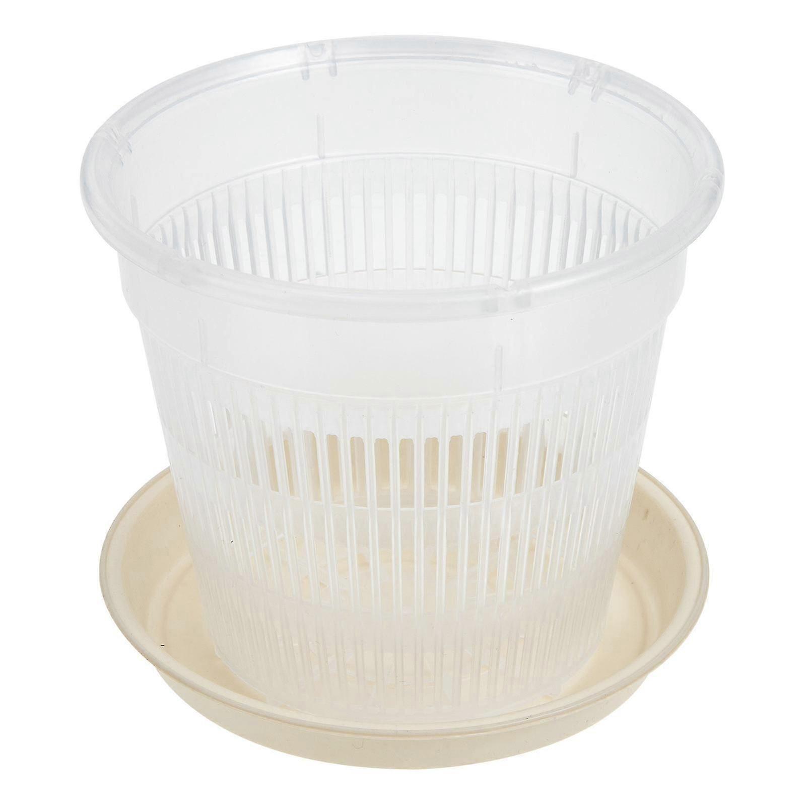 Plastic Root Control Flowerpot for Gardening with Breathable Feature 1Set