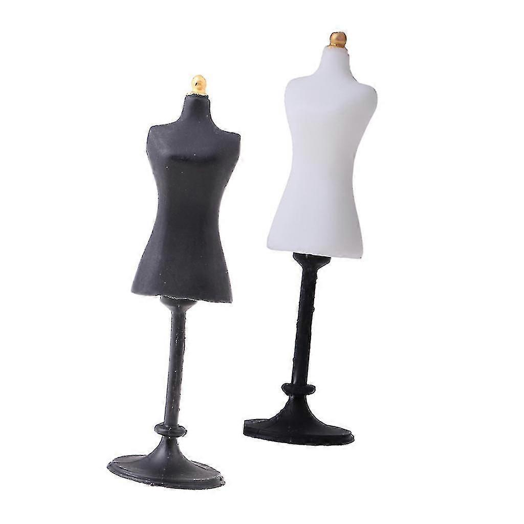 2 stk mannequin klesstativ modelldisplay
