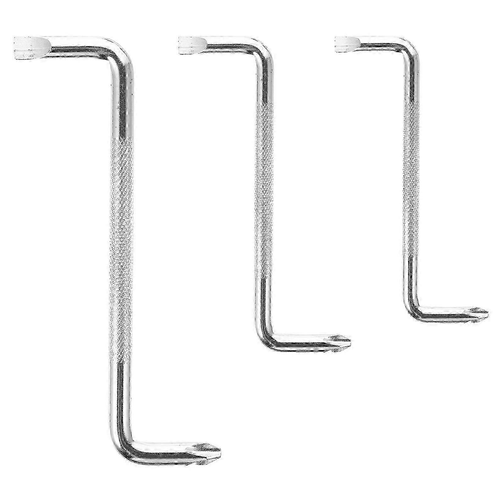 3 Pcs Durable Offset Screwdriver Z-type Screw Drive with and Flathead