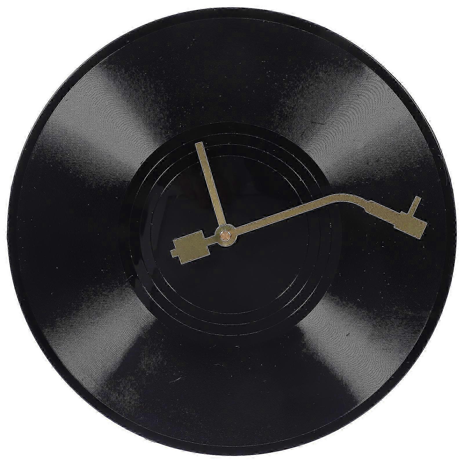 Vinyl Record Shape Wall Clock Wall Hanging Clock Decorative Wall Clock Home Decor