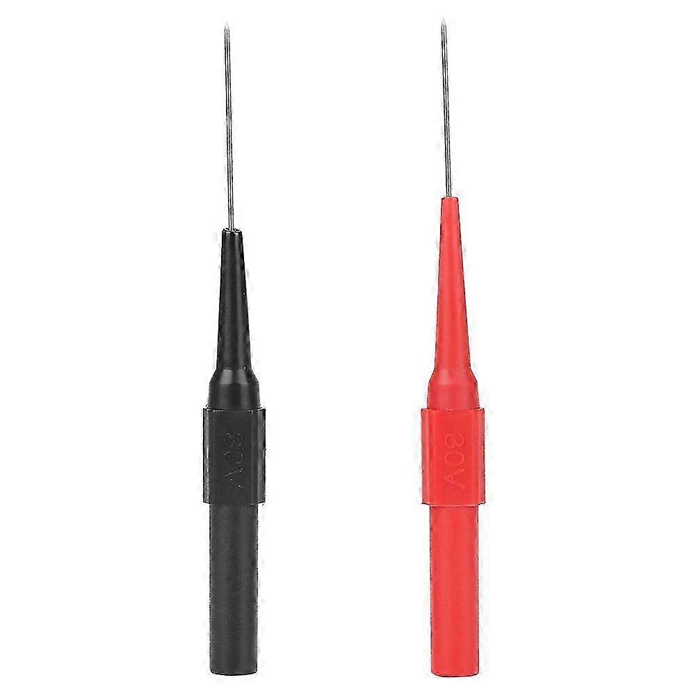 2 Pack P5007 Insulation Piercing Needle Non-Destructive Multimeter Test Probes