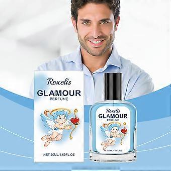 Herren-Charme-Duft verströmt männlichen Charme, natürlichen und frischen Duft, Handgepäckduft, Amber Cologne Parfüm 50 ml