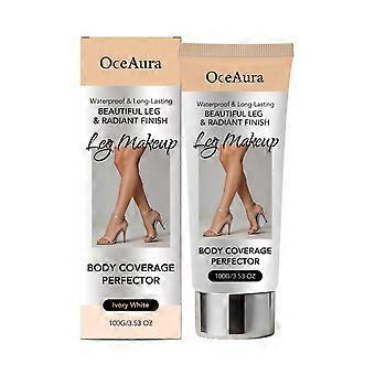 OceanAura Leg concealer (Ivory White) Natural Moisturizing Light Daily Skin Leveling Leg Body concealer