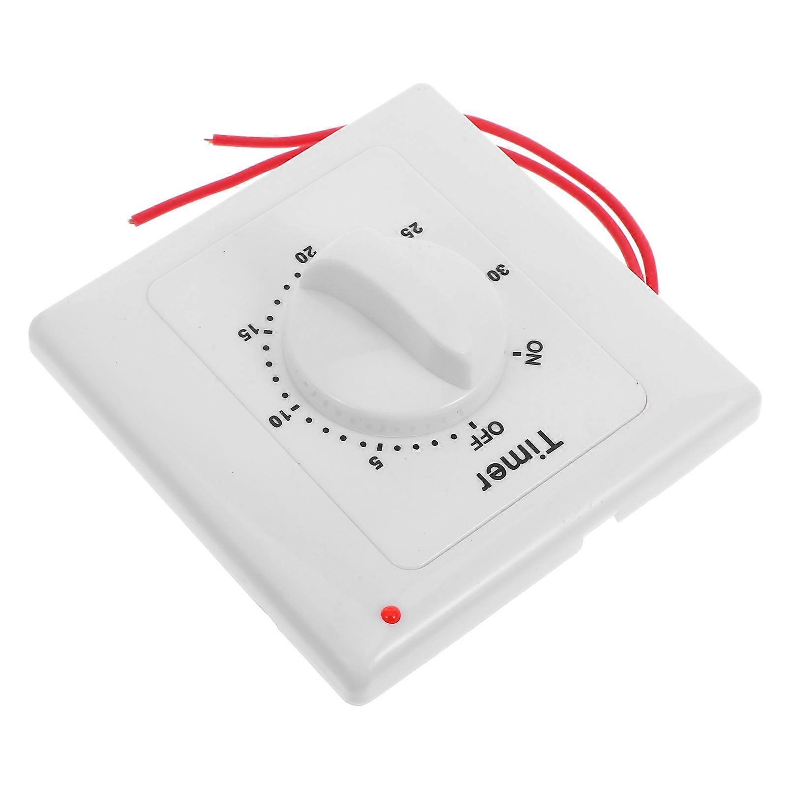 Digital Timer Switch For Indoor Electrical Outlets Universal Timer Knob Replacement For Kitchen And Bathroom Easy-To-Use Wall Timer With Precise Time 