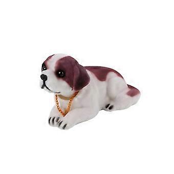 Cute Dog Bobblehead for Car Dashboard and Desk Decoration, Funny Cartoon Sculpture Ornament
