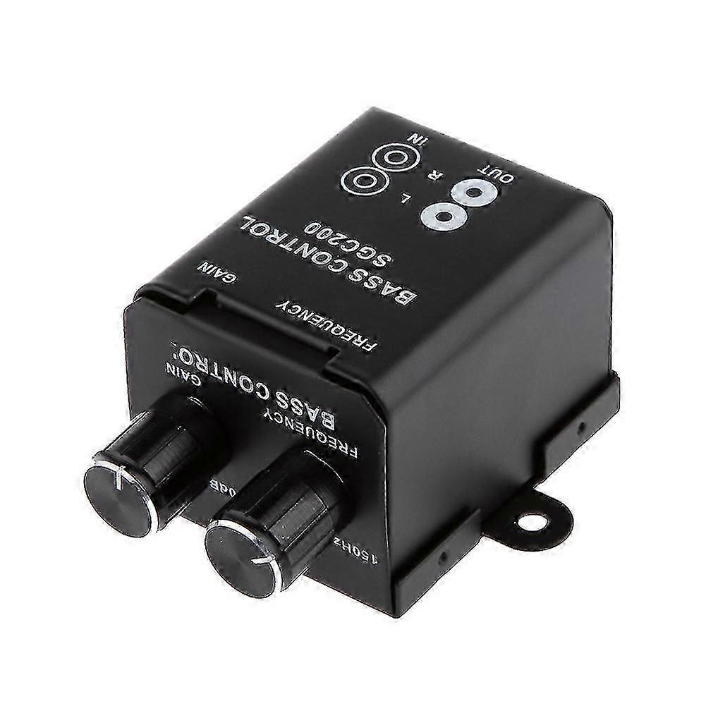 Universal Car Amplifier Speaker Bass Controller Car Audio Regulator