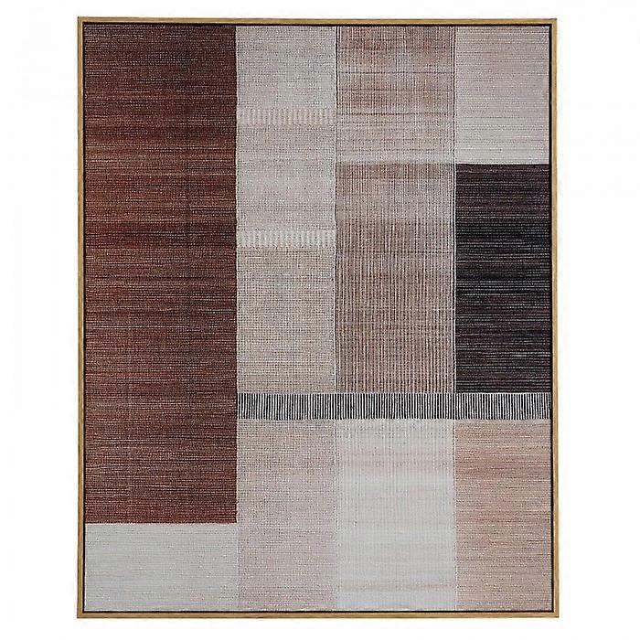Hill Interiors Hand-Painted Framed Canvas Print