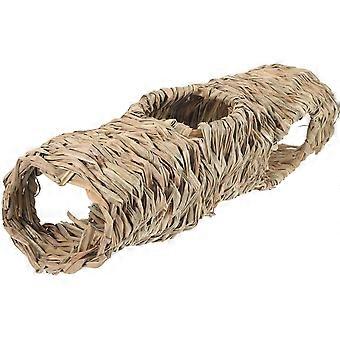 Hamster Straw Tunnel Toy for Pets Hamster Tunnel Hideout