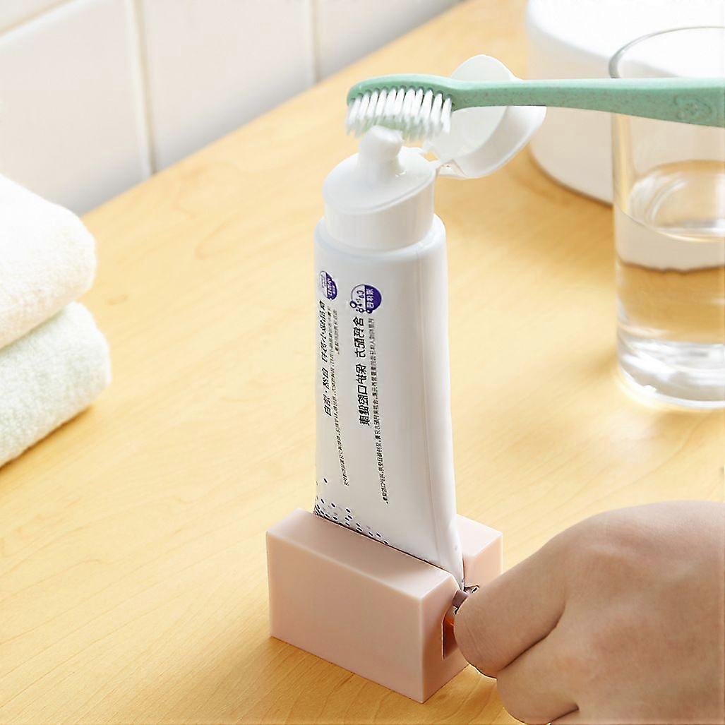 2-Pack Roller Tube Toothpaste Squeezer Multifunctional Manual Rotating Toothpaste Holder Saves Blue Toothpaste