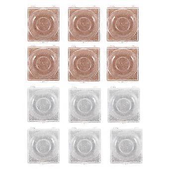 Plastic Lash Case for Storage Use with 12Pcs Empty Eyelash Packaging Boxes