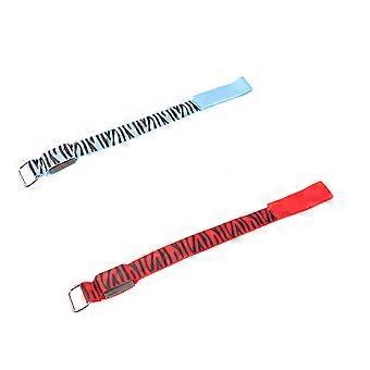 Assorted Color LED Glowing Slap Bracelet Outdoor Wristband 2Pcs