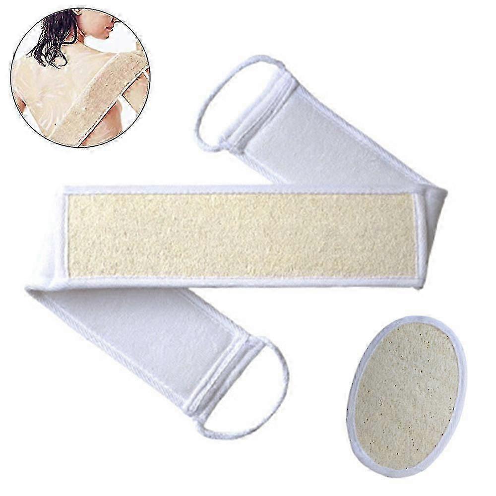 Exfoliating Back Scrubber, Loofah Back Scrubber Compatible with Shower