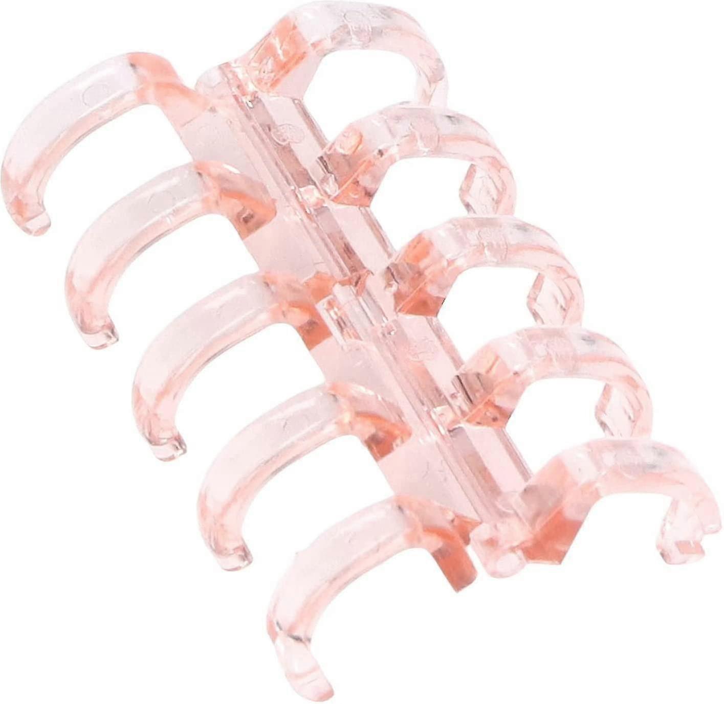 Loose-leaf Fastener Ring Binder Ring With Binder Hole (pink) (6pcs)