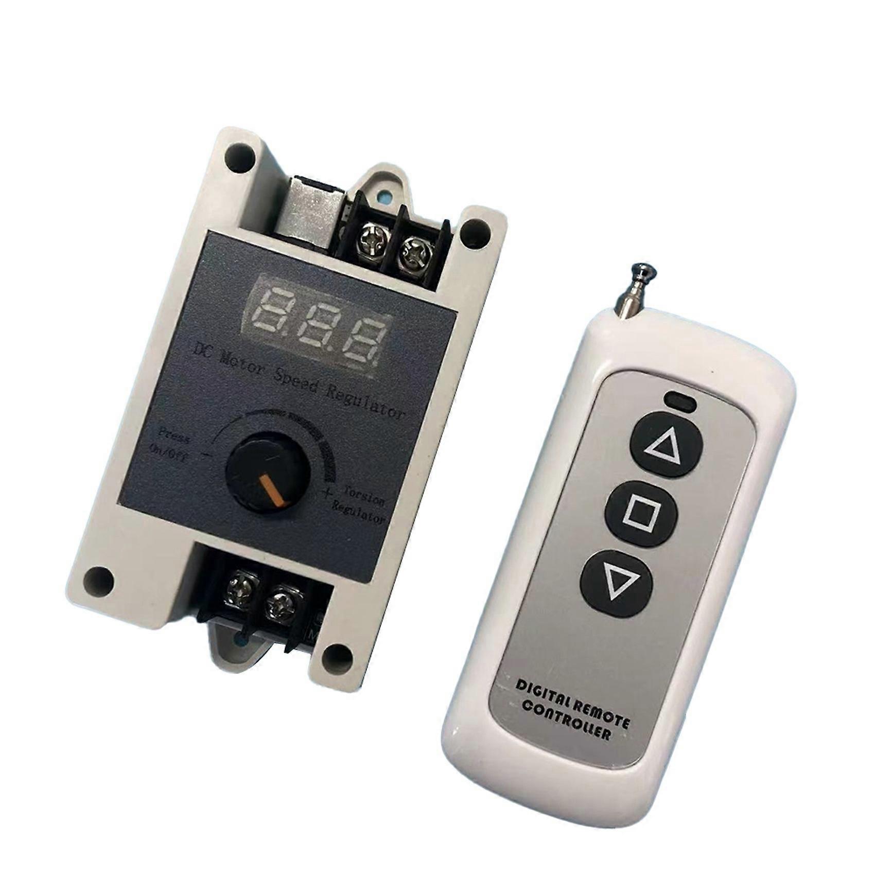 2X Wireless Remote Control DC Motor Speed Regulator Switch 12V 24V