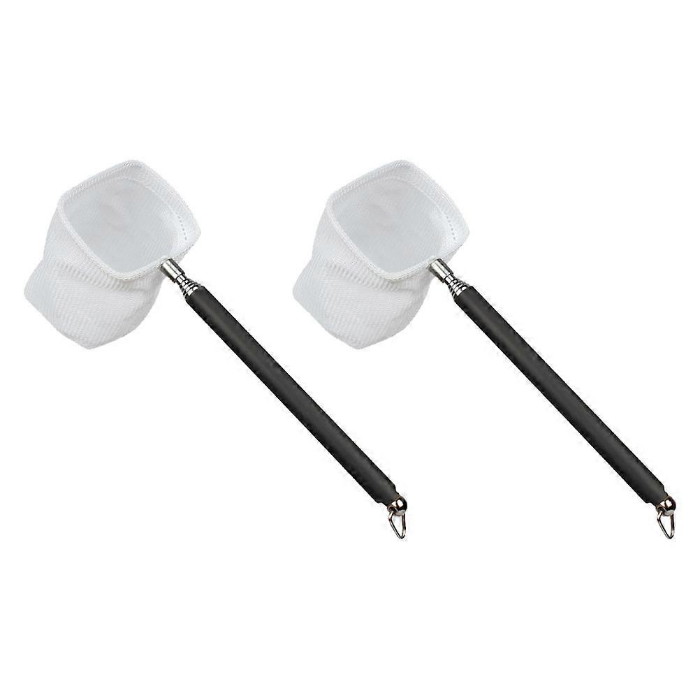 Extendable Fish Net 2Pcs for Aquarium Use with Durable Mesh