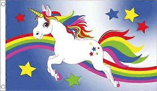 RAINBOW UNICORN Flag ZY3769