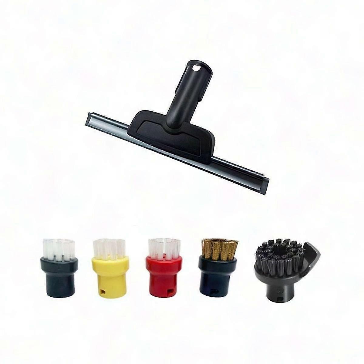 Window Nozzle Scraper Round Brush