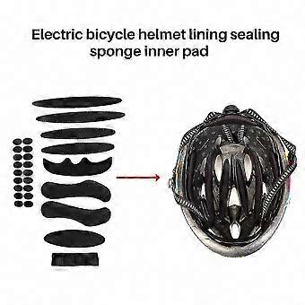 Almofadas de espuma de substituição para capacete de ciclismo (pacote com 2) - Kit de almofadas universal compatível com capacetes de bicicleta e motocicleta