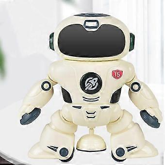 Interactief robotspeelgoed met geluid en licht.