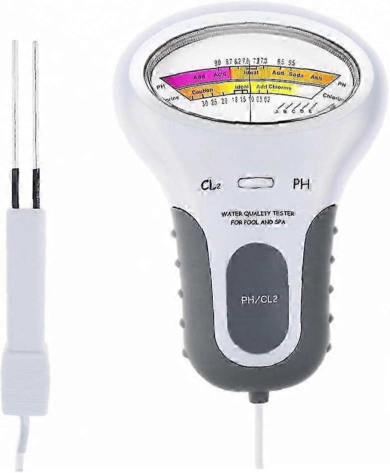 pH and Free Chlorine Digital Meter