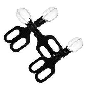 3pcs Hamster Poop Scoop Plastic Litter Cleaner for Guinea Pigs Reptiles Easy Pet Waste Cleanup