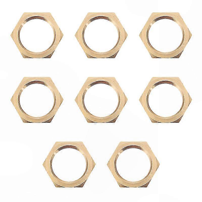 Secure Fastening & Reliable Hardware Connections 8-Pack Hex Nuts Set