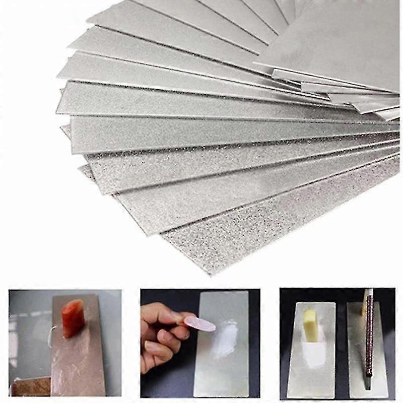 Thin Diamond Square Knife Sharpening Stone Whetstone 80-3000 Grit