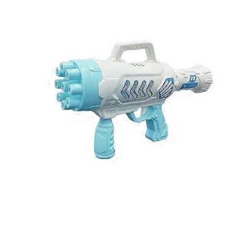 9-Hole Bubble Gun, Electric Soap Bubble Blower Machine for Kids, Outdoor Beach Game Toy for Wedding, Party and Birthday Gifts