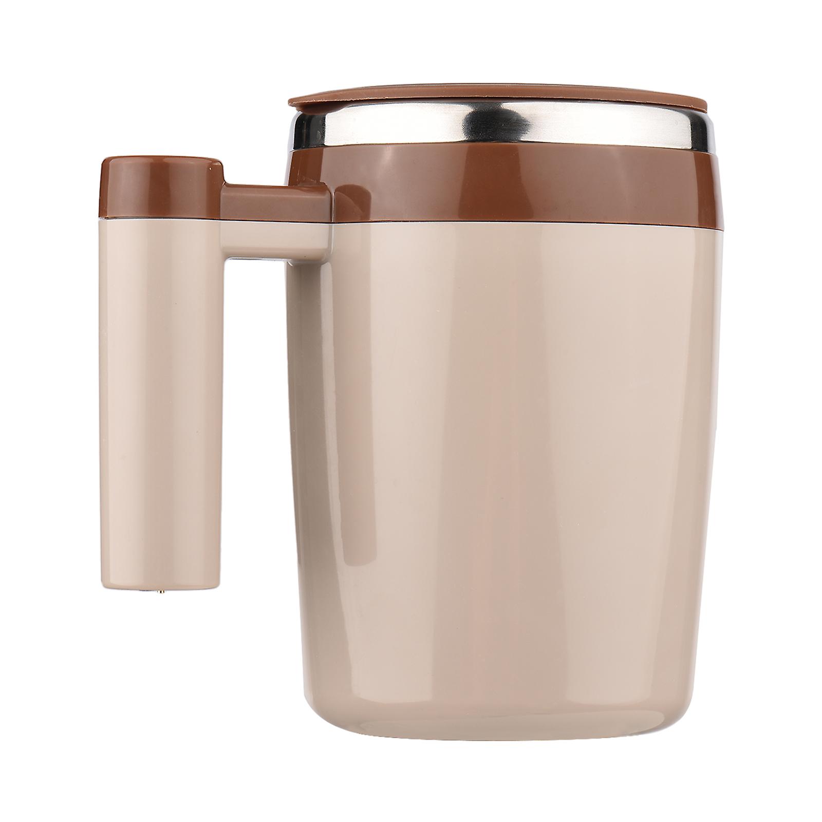 380ml Self Stirring Mug With Lid Automatic Magnetic Stirring Coffee Cup