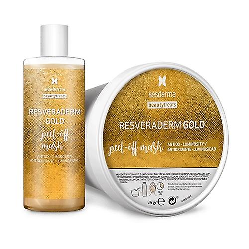 resveraderm gold face mask 2 units