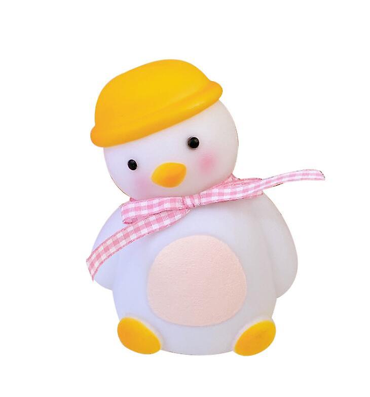 (fans With Little Yellow Duck)cute Little Duck Bedside Lamp