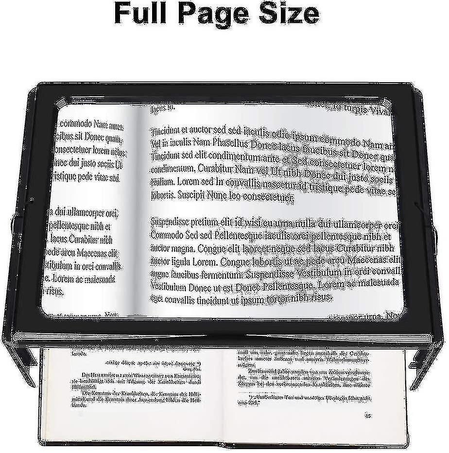 Reading Magnifiers Magnifier With Light, 3x Magnification Reading Magnifiers
