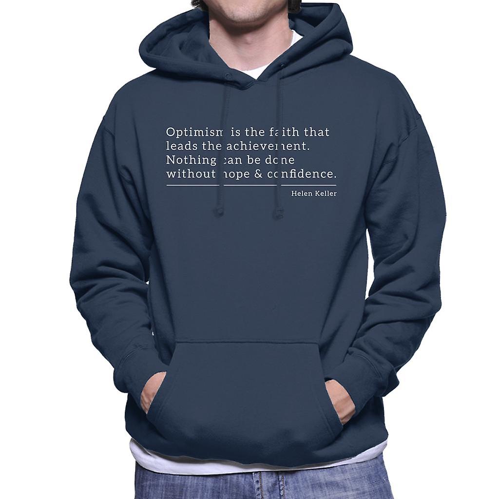 Optimisme tro som fører prestasjon menn er hette Sweatshirt