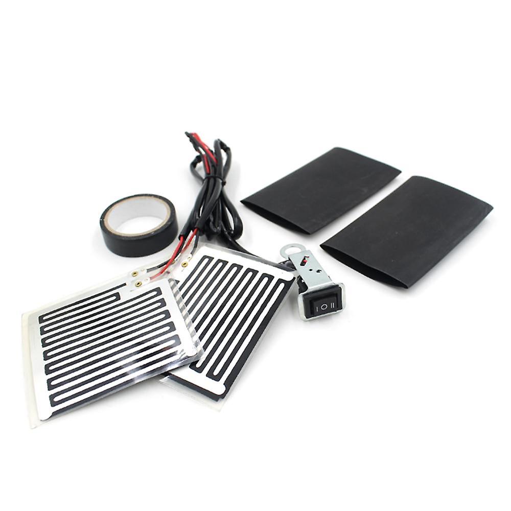 Motorcycle Electric Heating Handlebar Warmer, Grip Warmer 12V Heated Grips for Motorcycle,
